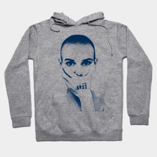 Sinead O'Connor - Blue Vintage Hoodie